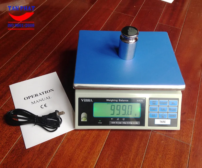 Cân điện tử 15kg Vibra Haw