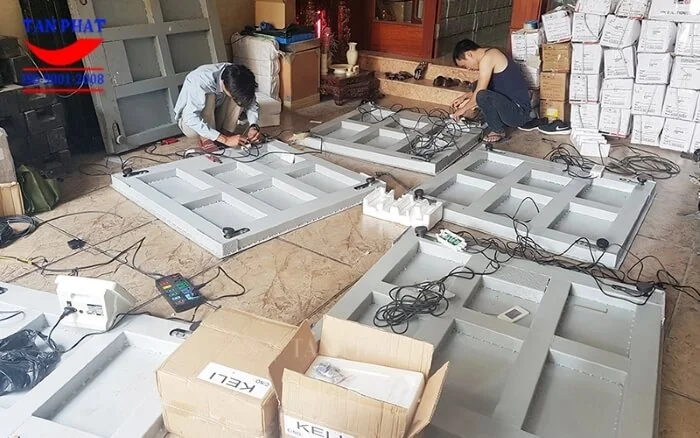 Khung cân sàn 500kg