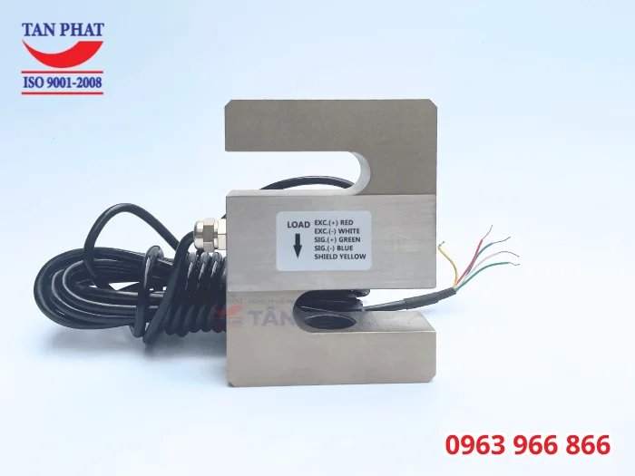 Quy định đấu nối dây được dán ngay trên loadcell, giúp người dùng có thể dễ dàng đấu nối theo hướng dẫn